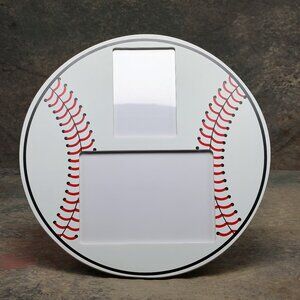 WOOD BASEBALL PLAQUES